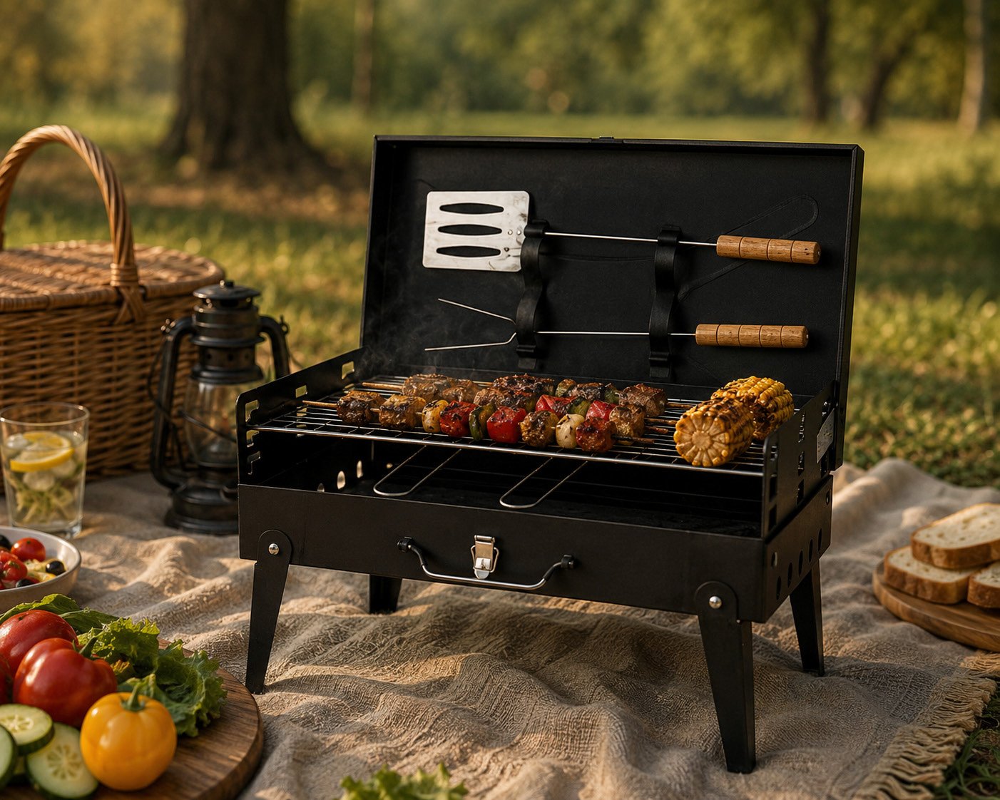 Weekend BBQ Set — qatlanan manqal